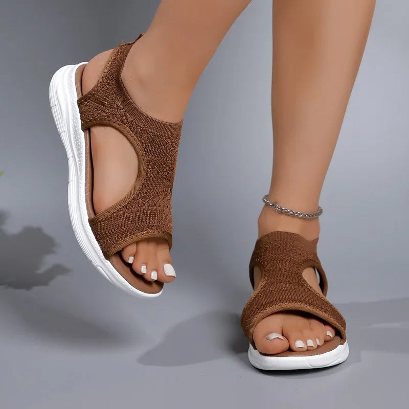 Zafalia™ RomaKnit Summer Wedge Knit Sport Sandals