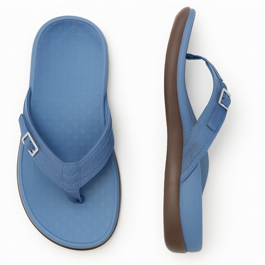 Zafalia™ Élan — Minimalist Orthopedic Flip Flops