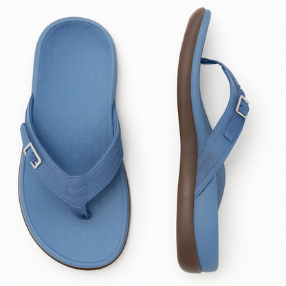 Zafalia™ Élan — Minimalist Orthopedic Flip Flops