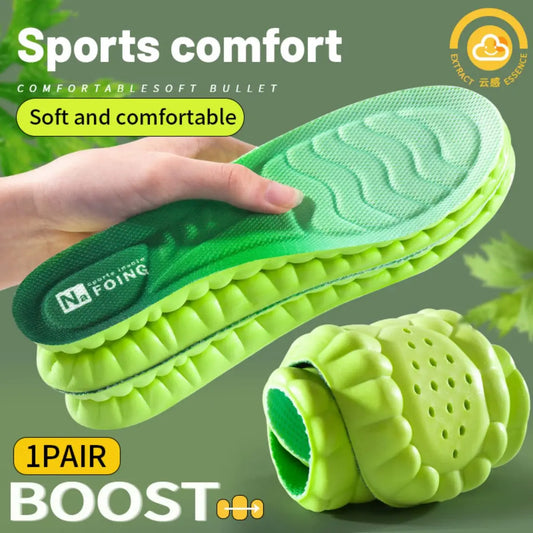 Zafalia™ SportFlex – Shock-Absorbing Breathable Insoles