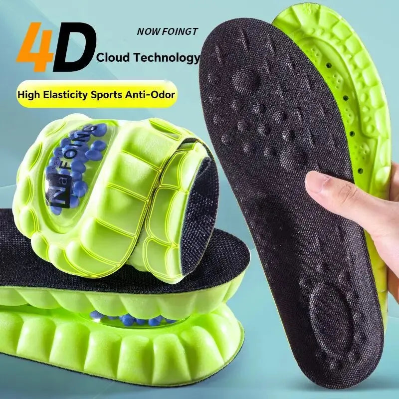 Zafalia™ 4D Cloud – Air Cushion Orthopedic Insoles