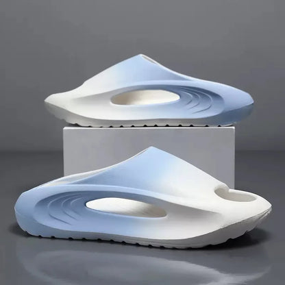Zafalia™ FlexForm – Unisex EVA Thick Sole Non-Slip Summer Slides