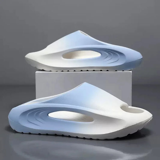 Zafalia™ FlexForm – Unisex EVA Thick Sole Non-Slip Summer Slides