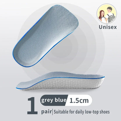 Comfort+ Height Increase Insoles – 1.5/2.5/3.5 cm Arch Support