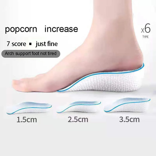 Comfort+ Height Increase Insoles – 1.5/2.5/3.5 cm Arch Support