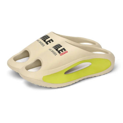 Zafalia™ FlexForm – Unisex EVA Thick Sole Non-Slip Summer Slides