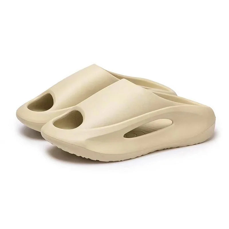 Zafalia™ FlexForm – Unisex EVA Thick Sole Non-Slip Summer Slides