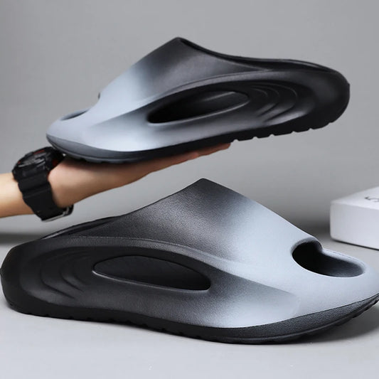 Zafalia™ FlexForm – Unisex EVA Thick Sole Non-Slip Summer Slides
