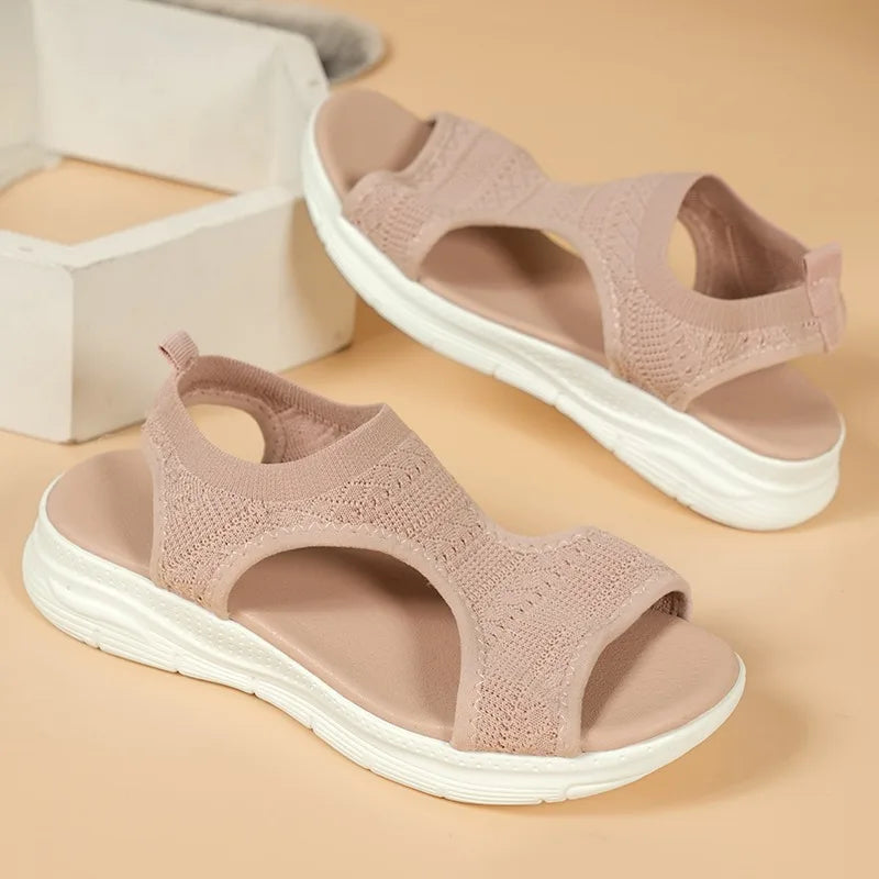 Zafalia™ RomaKnit Summer Wedge Knit Sport Sandals