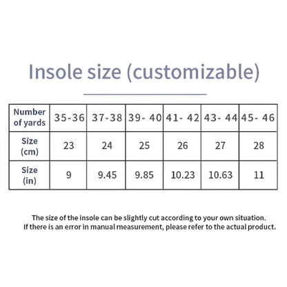 Zafalia™ 4D Cloud – Air Cushion Orthopedic Insoles