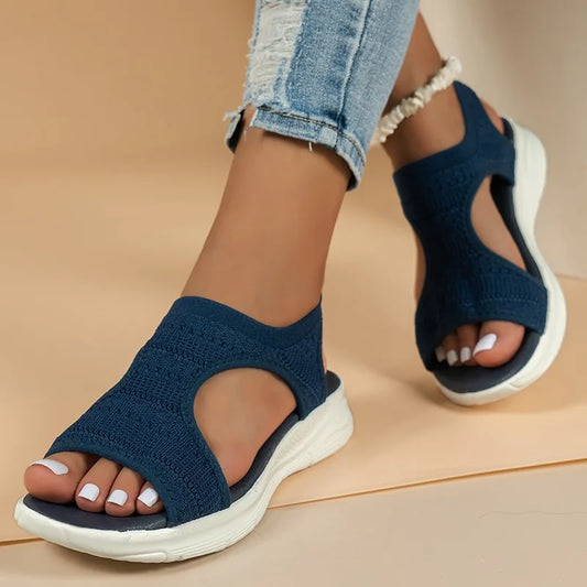 Zafalia™ RomaKnit Summer Wedge Knit Sport Sandals