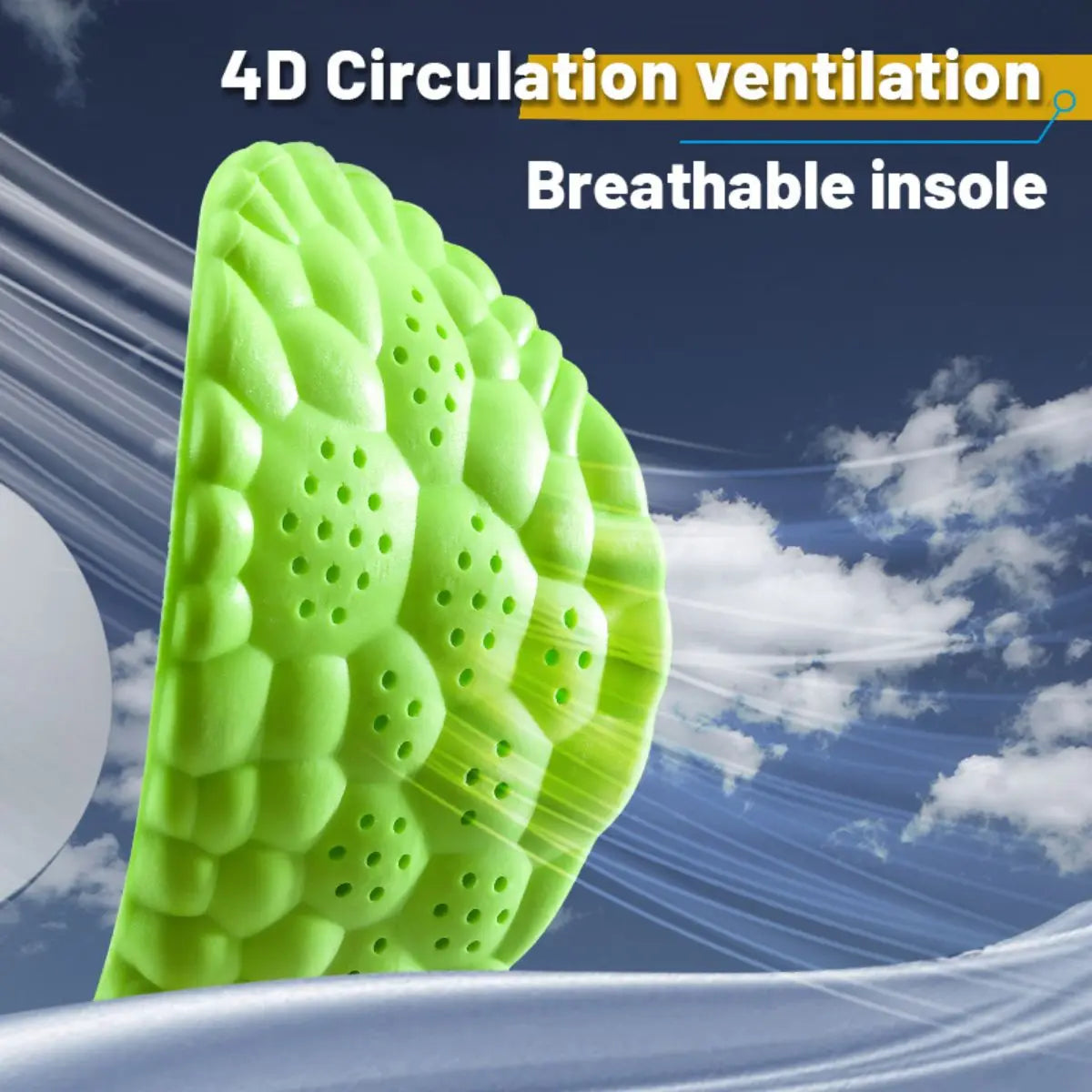 Zafalia™ SportFlex – Shock-Absorbing Breathable Insoles