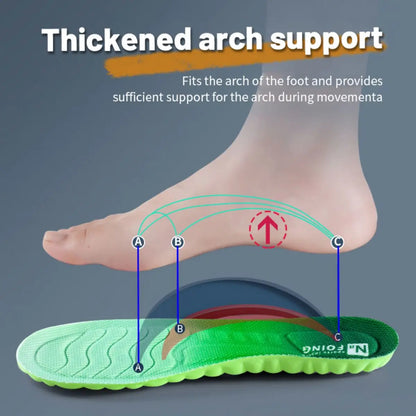 Zafalia™ SportFlex – Shock-Absorbing Breathable Insoles