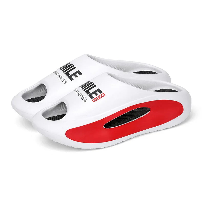 Zafalia™ FlexForm – Unisex EVA Thick Sole Non-Slip Summer Slides