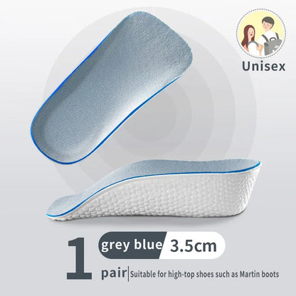 Comfort+ Height Increase Insoles – 1.5/2.5/3.5 cm Arch Support