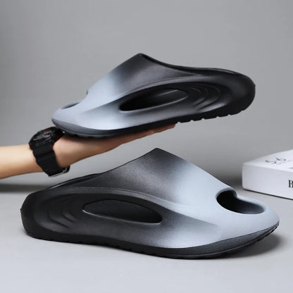 Zafalia™ FlexForm – Unisex EVA Thick Sole Non-Slip Summer Slides