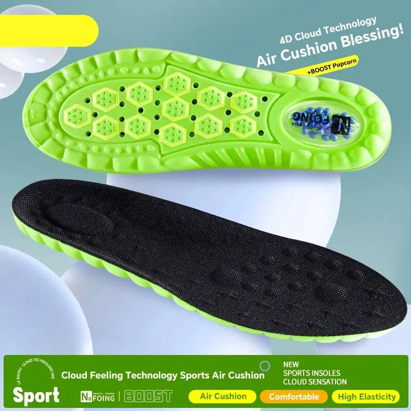 Zafalia™ 4D Cloud – Air Cushion Orthopedic Insoles