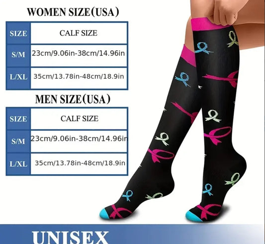 Zafalia™ FunPress | Animal & Fruit Compression Socks – 6 Pairs