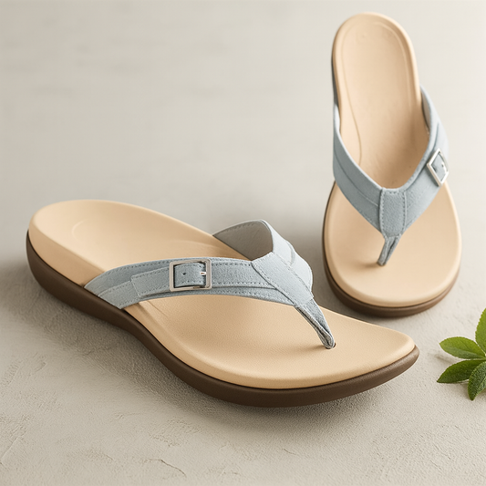 Zafalia™ Élan — Minimalist Orthopedic Flip Flops
